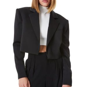 Alice + Olivia Shan cropped blazer